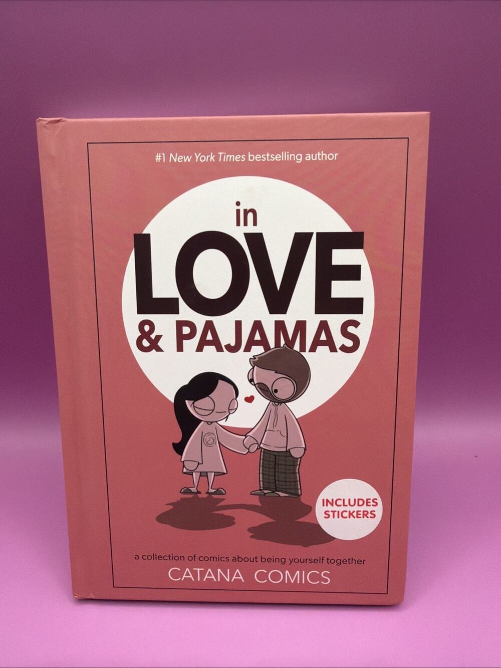 In Love & Pajamas Hardcover Catana Comics Includes Stickers